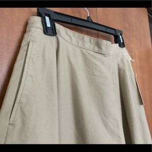 Beautiful tan cotton circular skirt!